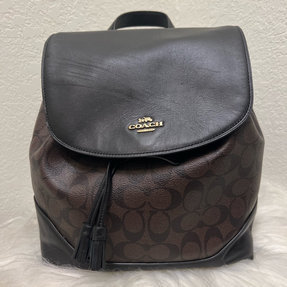 Coach backpack purse